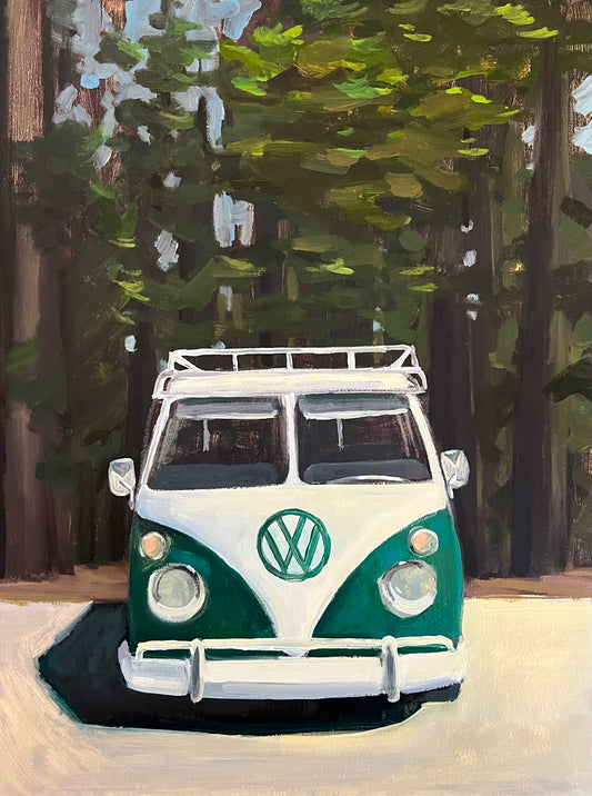 Lake of the Woods VW Bus (green)