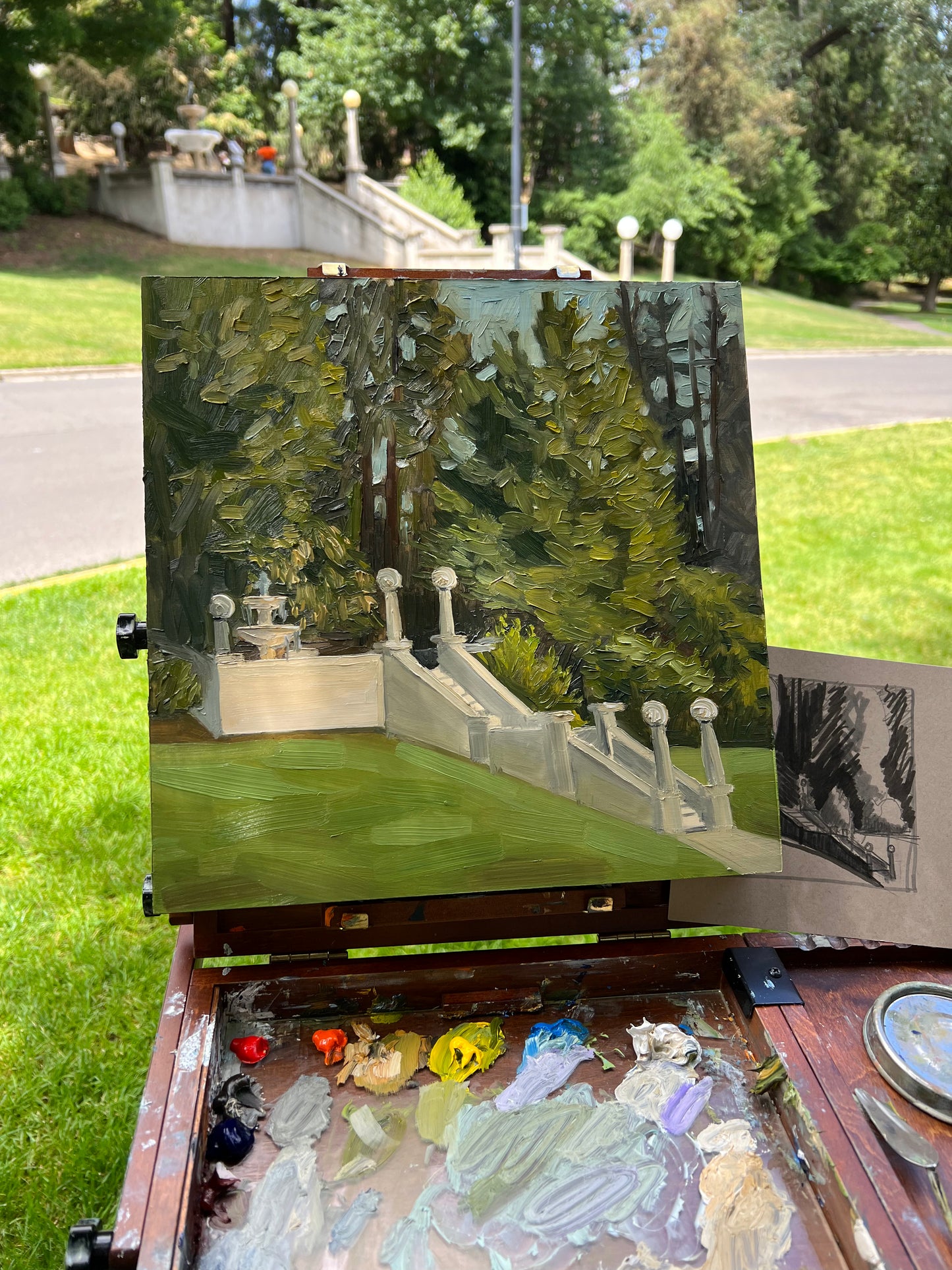 Butler-Perozzi Fountain in Lithia Park