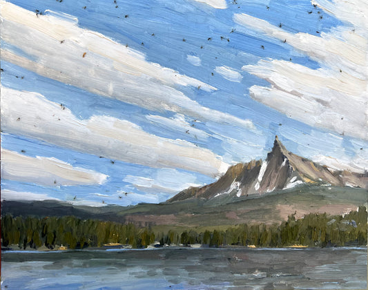 Thielsen View from Diamond Lake