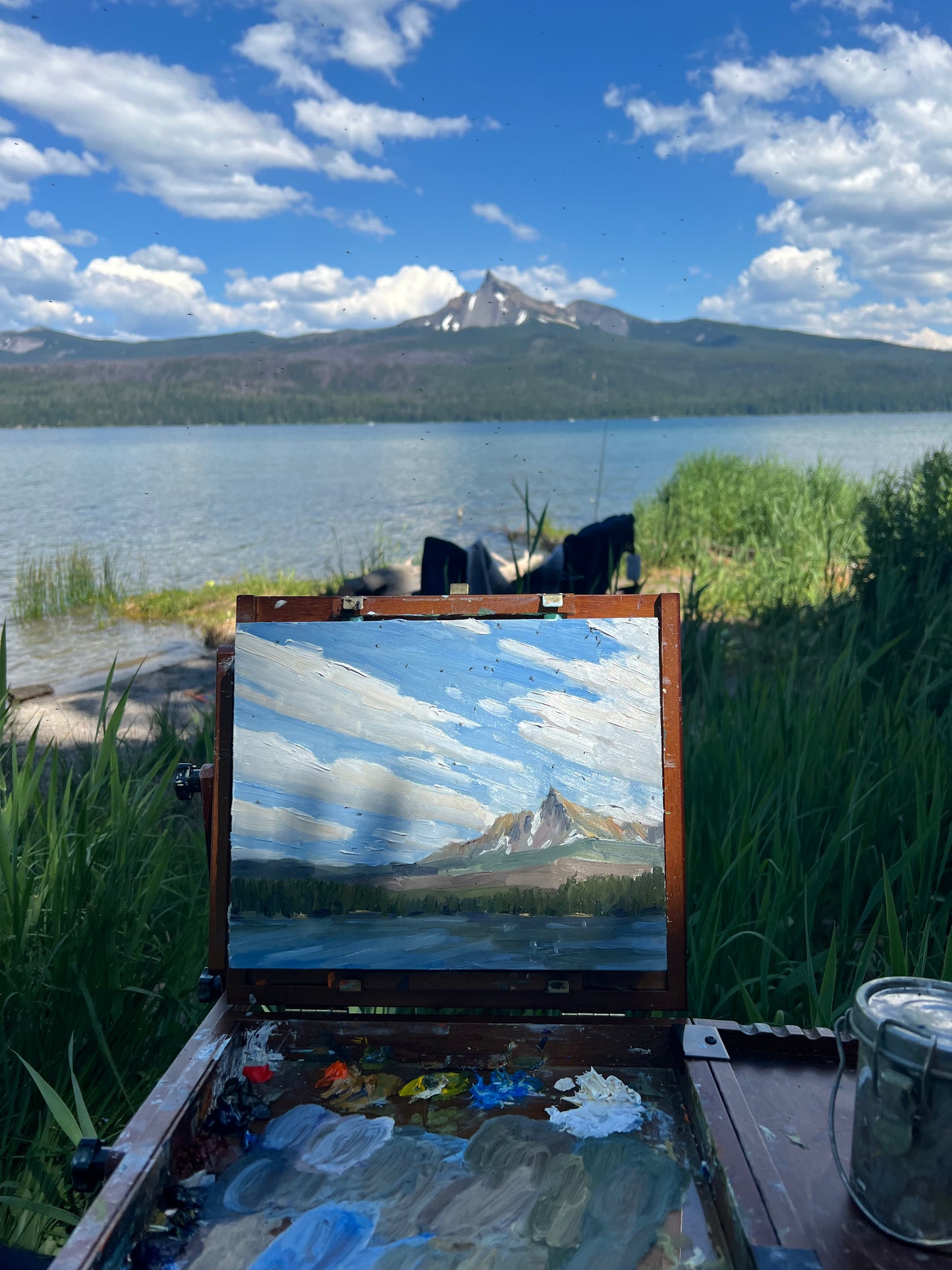 Thielsen View from Diamond Lake