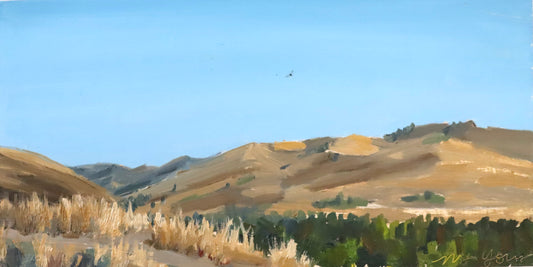 Valley Loop Trail Sun Valley Idaho Plein Air Painting